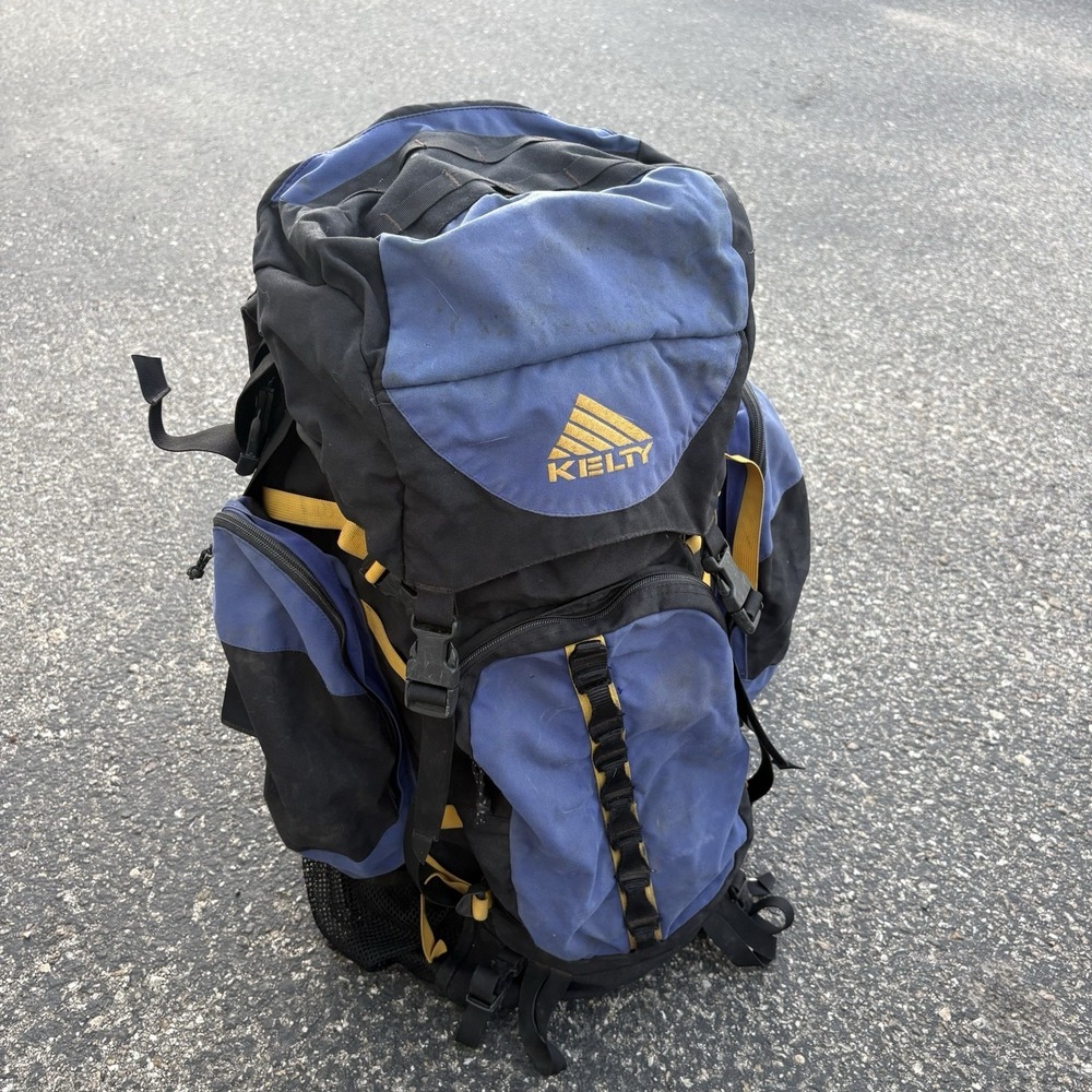 Kelty Coyote 4500 Internal Frame Hiking Back Pack Light Blue Backpacking Gorp